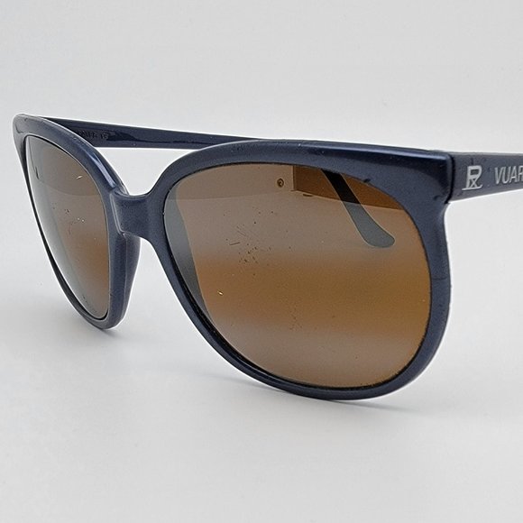Vuarnet 4002 Blue Frame PX-4000 Lens Vintage Sunglasses France 56